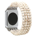Elegant Agate Beaded Watch Strap