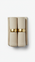 Warm Beige Linen Napkin Set of Four